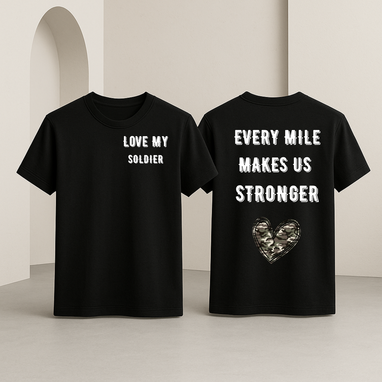Love My Soldier/Sailor – Military Long Distance Support Tee
