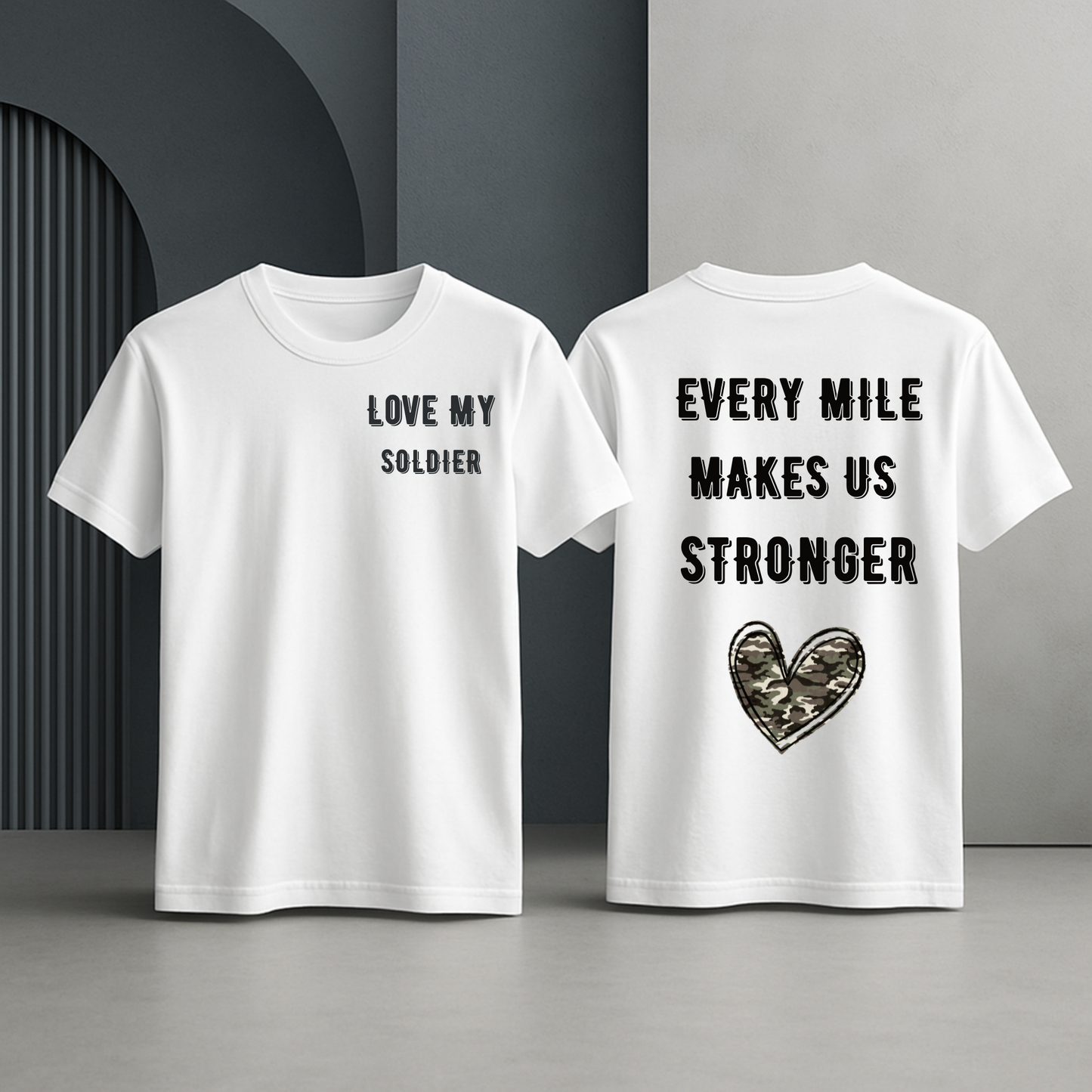 Love My Soldier/Sailor – Military Long Distance Support Tee